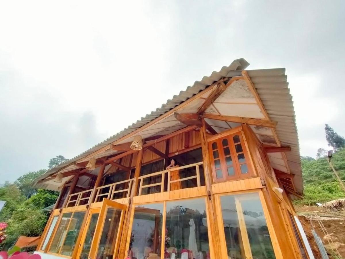Le Chalet Homestay Bac Ha  Exteriör bild