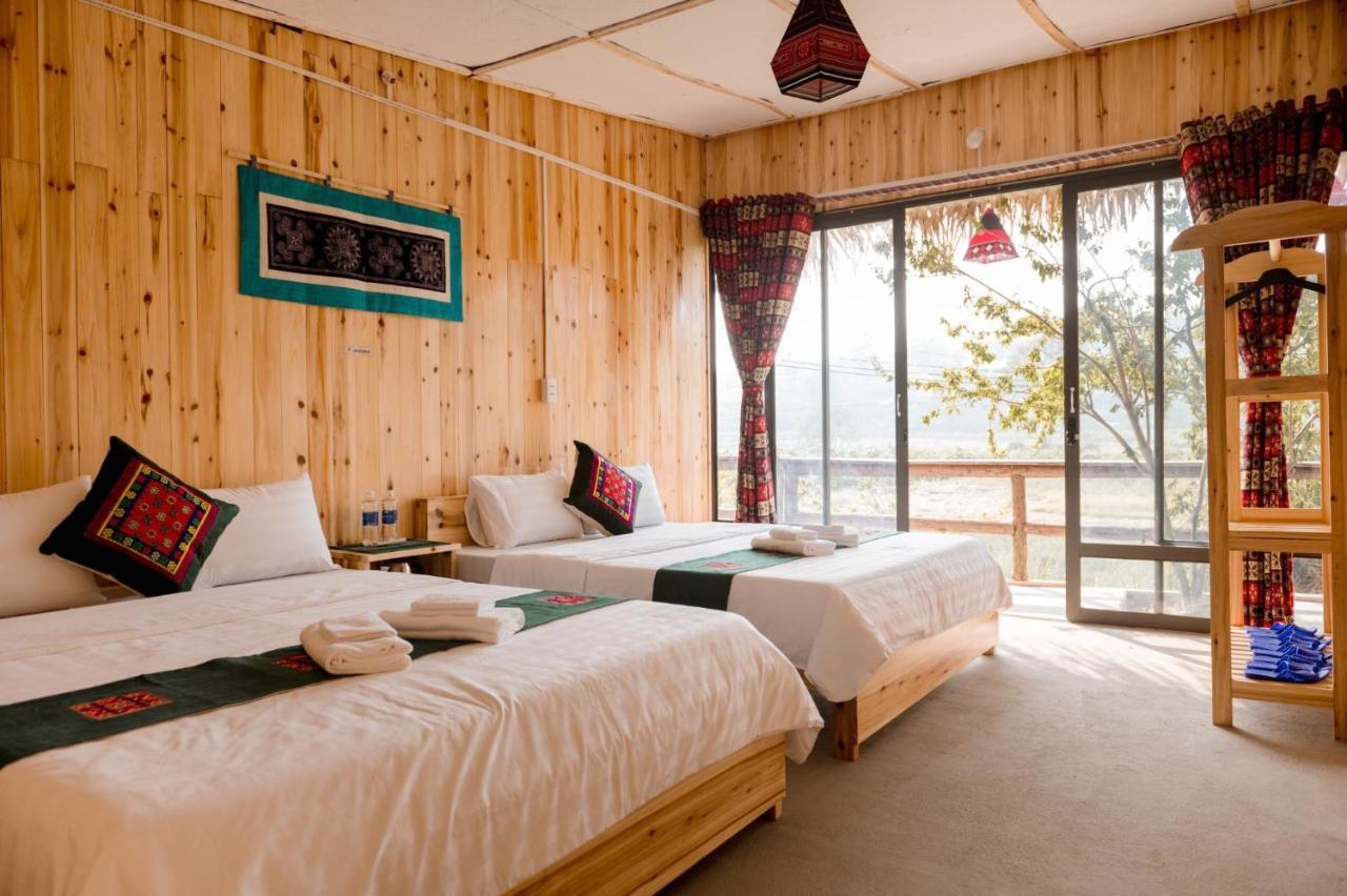 Le Chalet Homestay Bac Ha  Exteriör bild