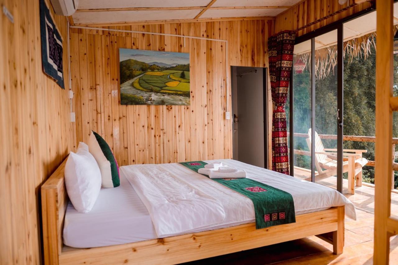 Le Chalet Homestay Bac Ha  Exteriör bild