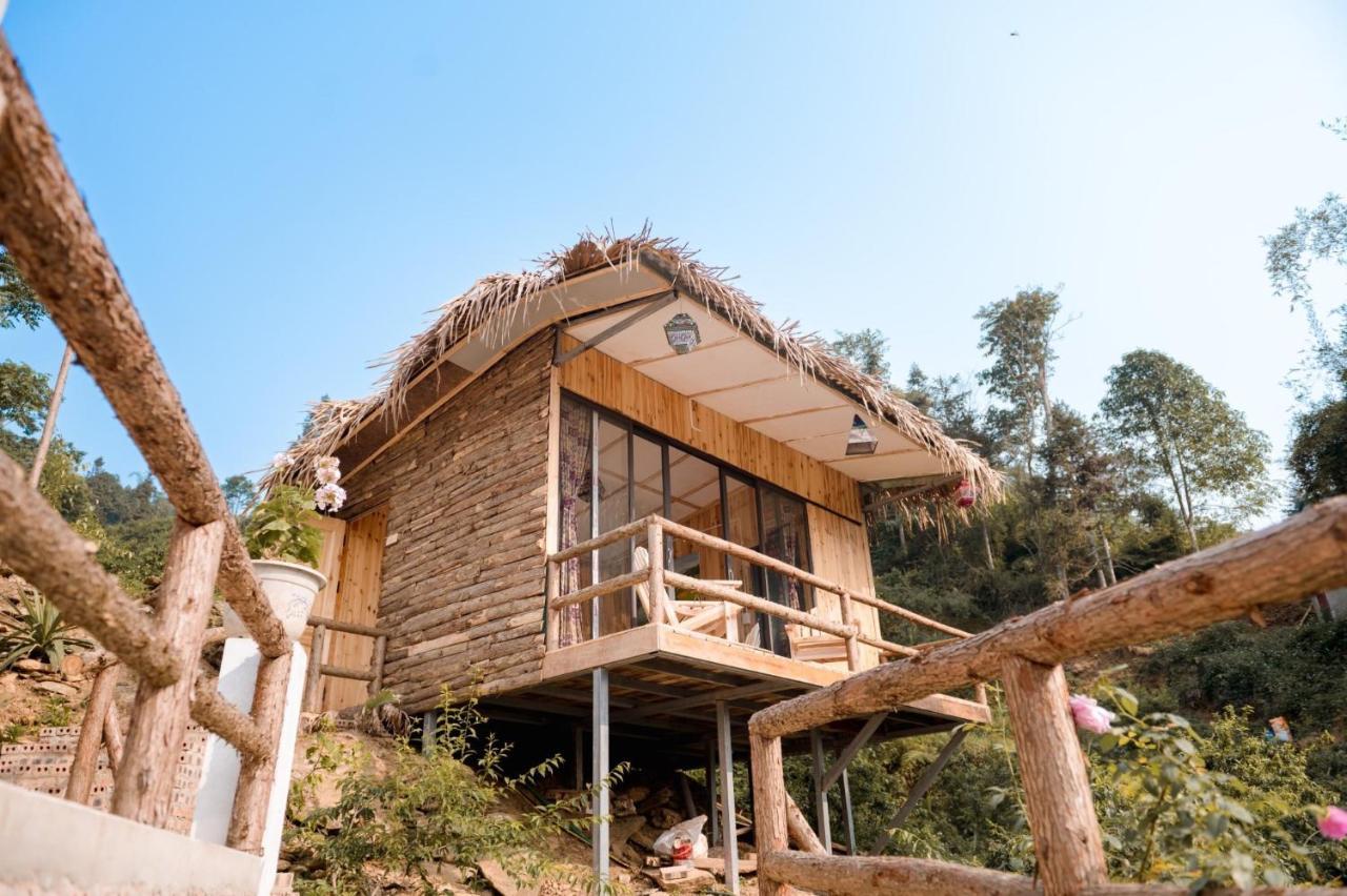 Le Chalet Homestay Bac Ha  Exteriör bild