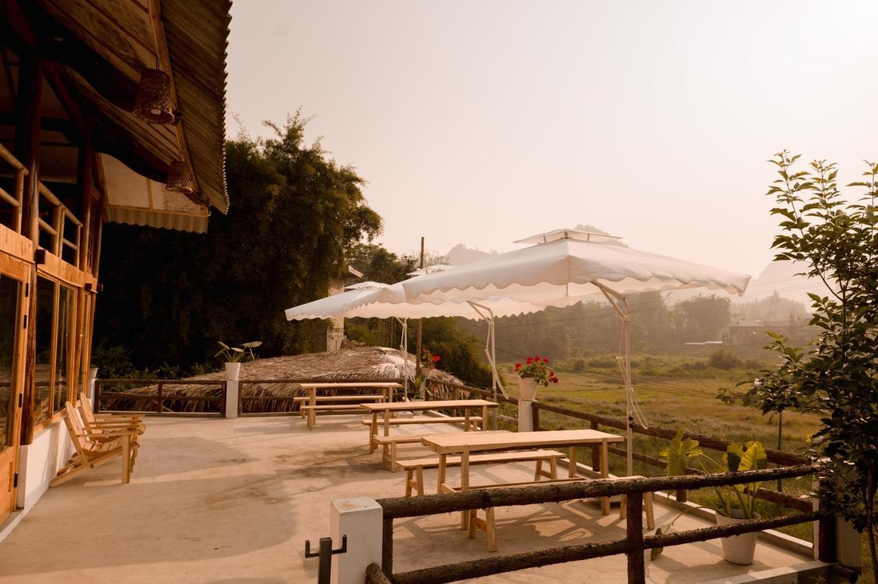 Le Chalet Homestay Bac Ha  Exteriör bild