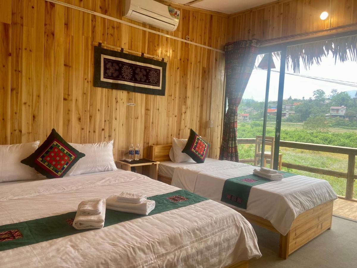 Le Chalet Homestay Bac Ha  Exteriör bild