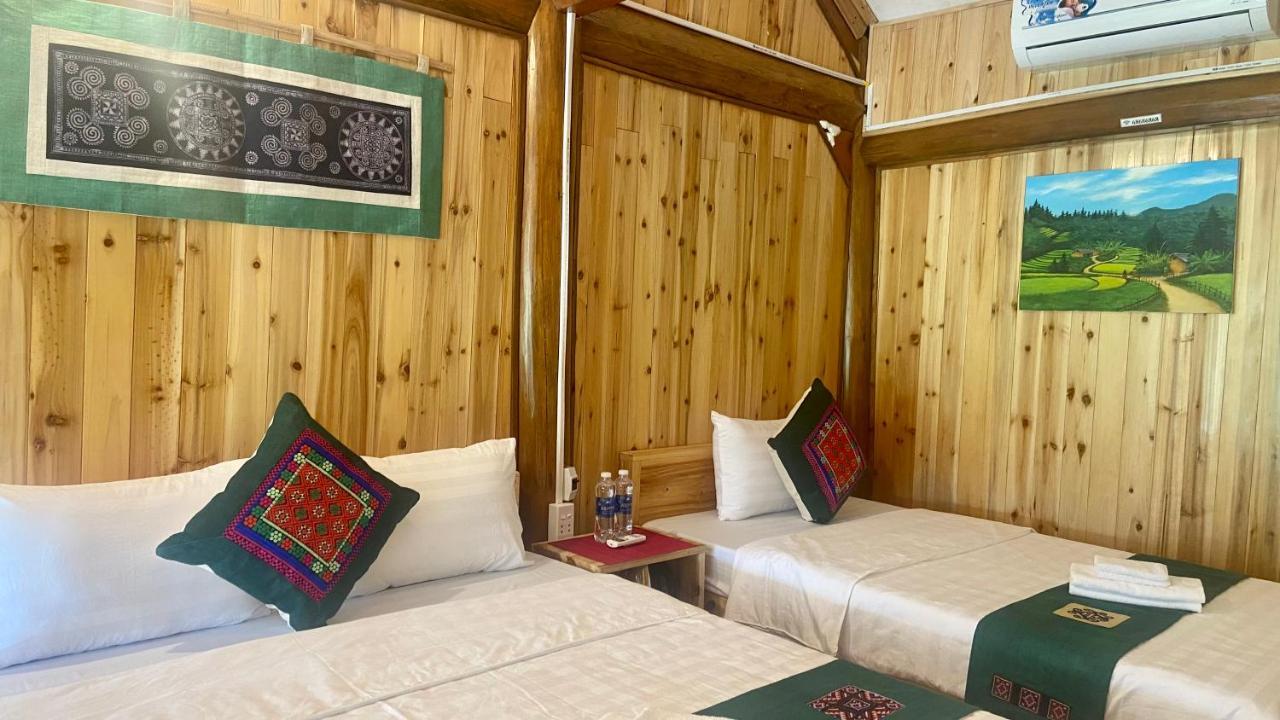 Le Chalet Homestay Bac Ha  Exteriör bild