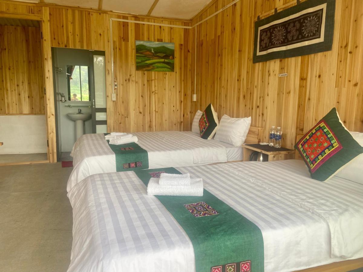 Le Chalet Homestay Bac Ha  Exteriör bild