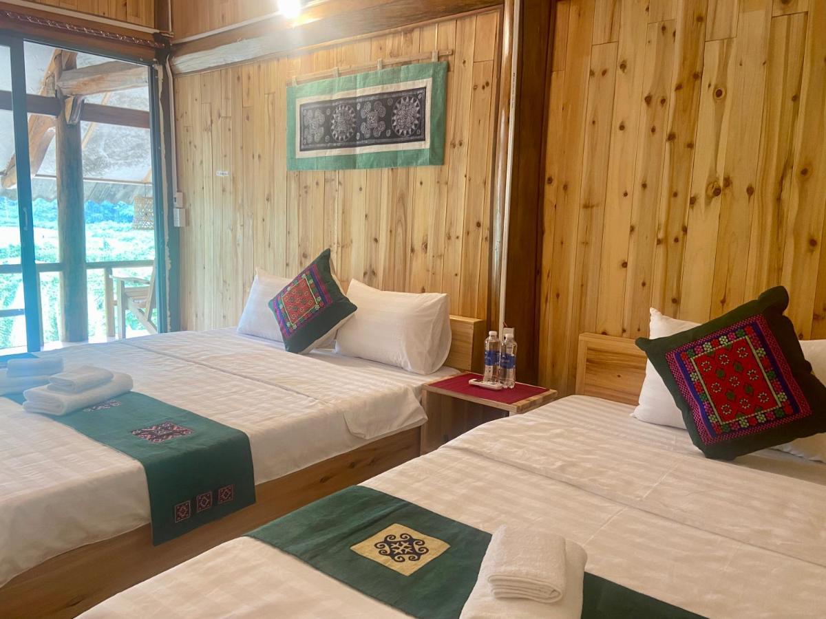 Le Chalet Homestay Bac Ha  Exteriör bild