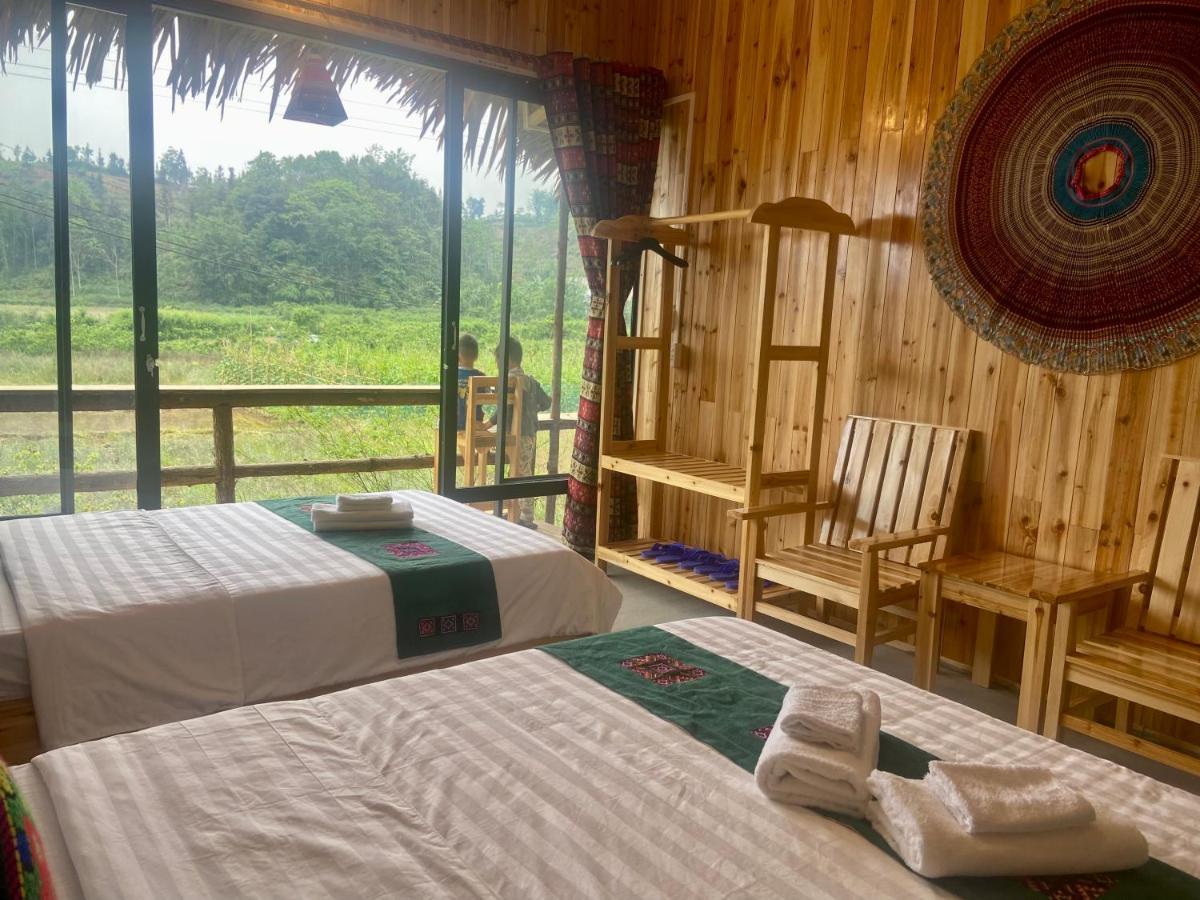 Le Chalet Homestay Bac Ha  Exteriör bild