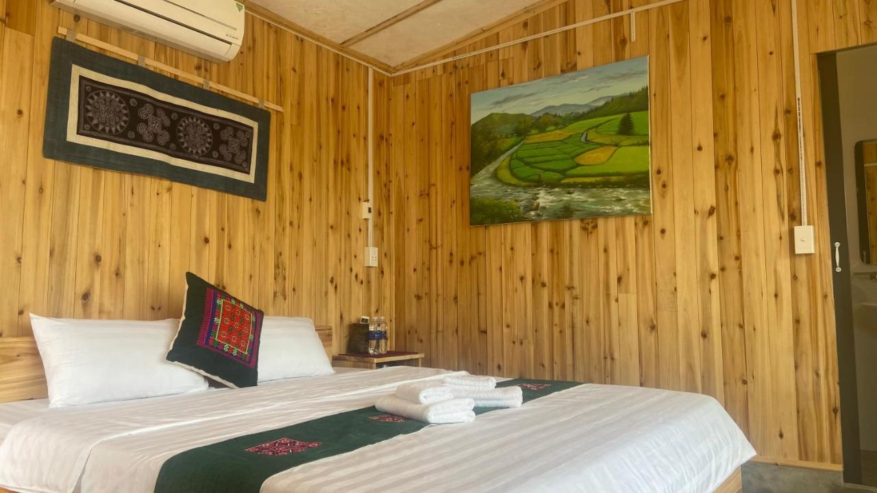 Le Chalet Homestay Bac Ha  Exteriör bild