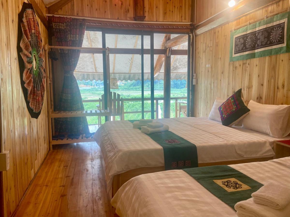 Le Chalet Homestay Bac Ha  Exteriör bild