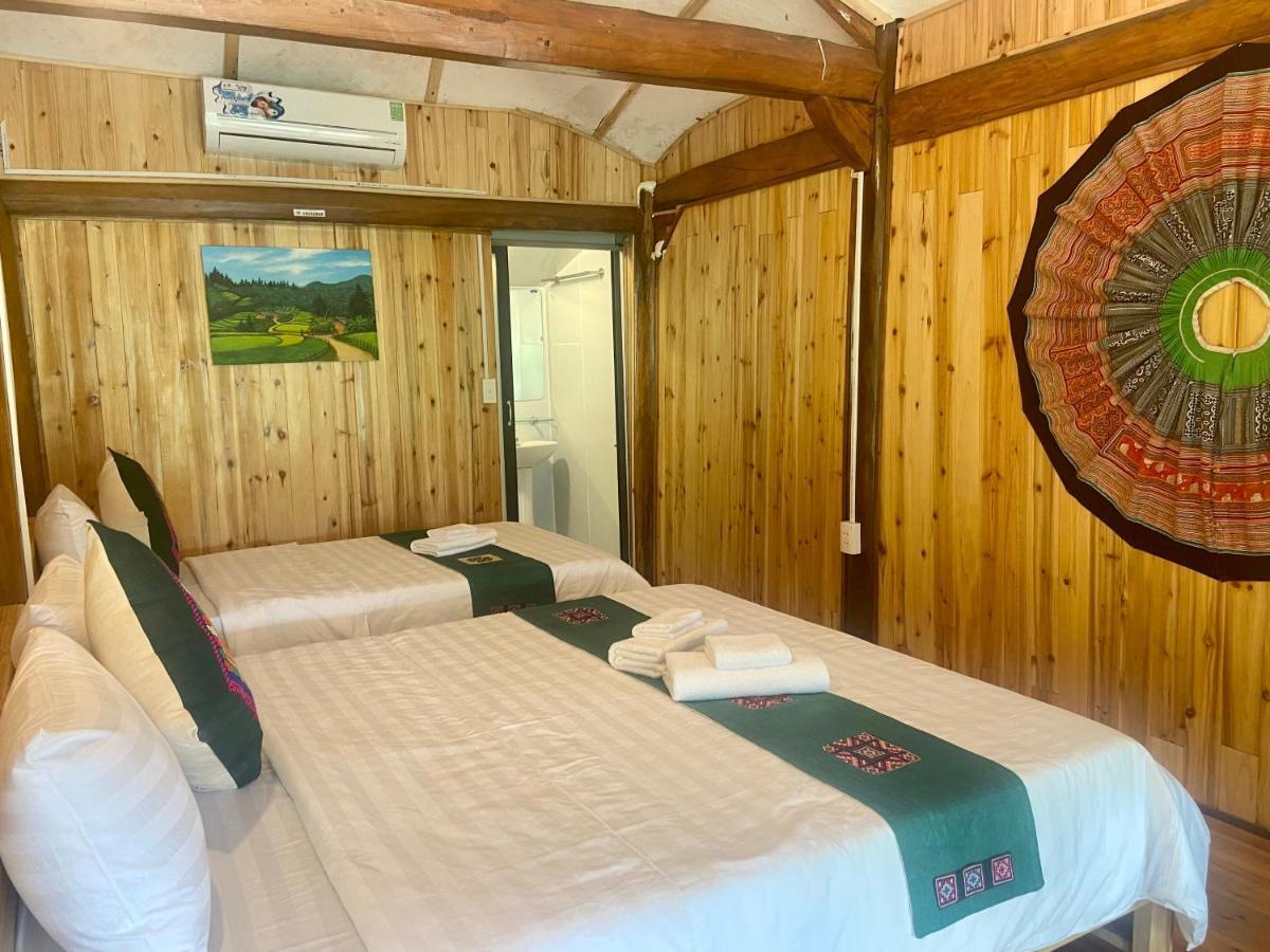 Le Chalet Homestay Bac Ha  Exteriör bild